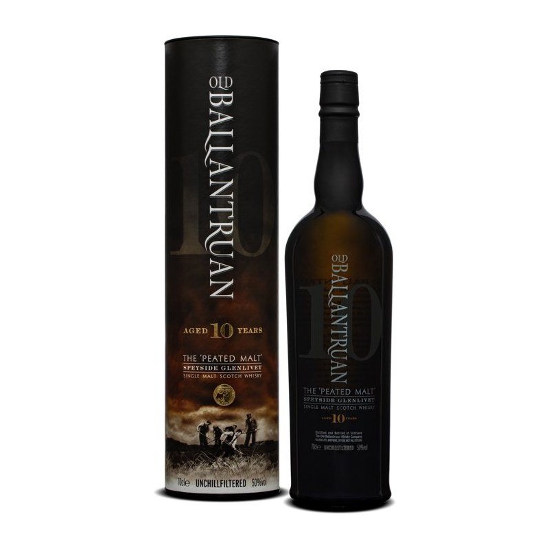 Old Ballantruan - Peated - 10 ans - Whisky Single Malt - 50,0 % Vol. -