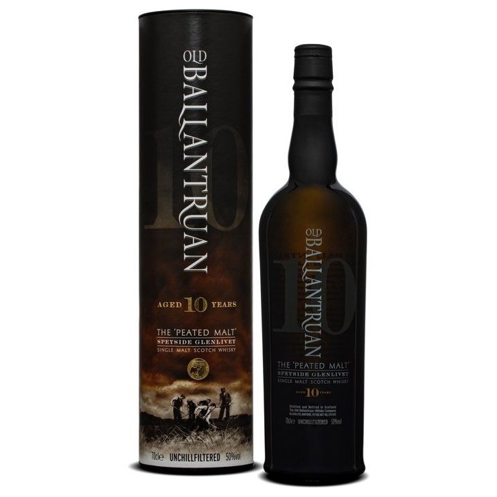 Old Ballantruan - Peated - 10 ans - Whisky Single Malt - 50,0 % Vol. - 70cl