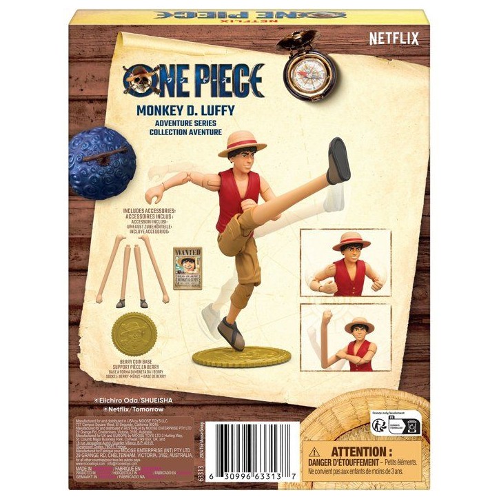 Figurine articulée - ONE PIECE - Luffy - 15 cm - Des 4 ans Figurine articulée - ONE PIECE - Luffy - 15 cm - Des 4 ans