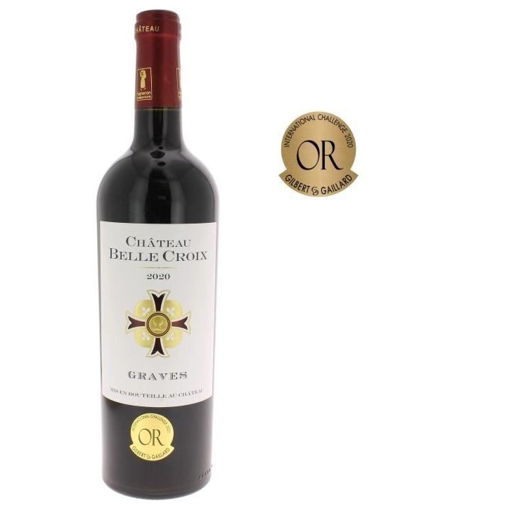 Château Belle Croix 2023 Graves - Vin rouge de Bordeaux