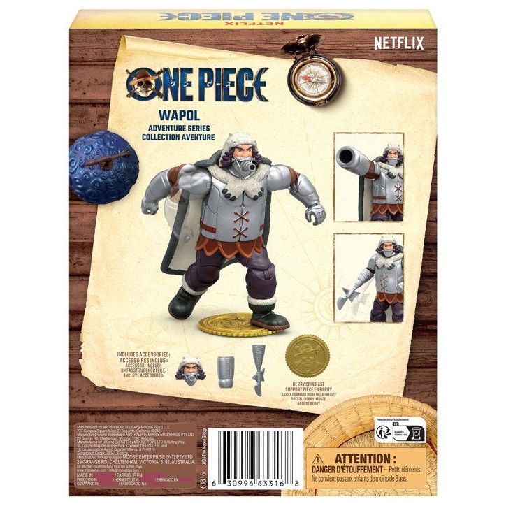 Figurine articulée - ONE PIECE - Wapol - 15 cm - Des 4 ans Figurine articulée - ONE PIECE - Wapol - 15 cm - Des 4 ans