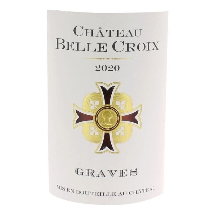 Château Belle Croix 2023 Graves - Vin rouge de Bordeaux