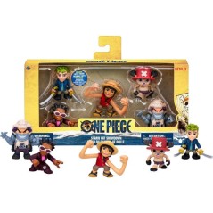 Pack de 5 minis figurines - ONE PIECE - Zoro, Chopper, Wapol, Mr. 5 et