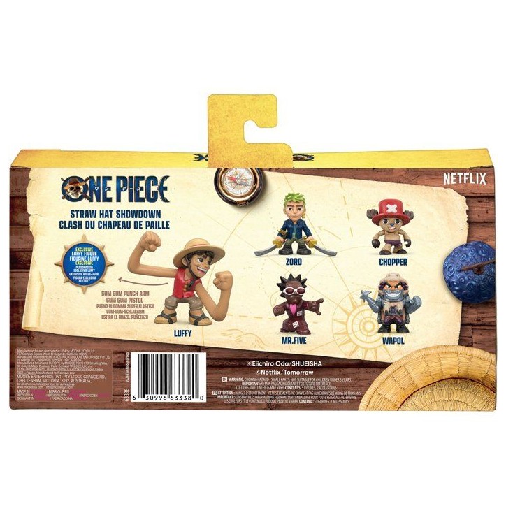 Pack de 5 minis figurines - ONE PIECE - Zoro, Chopper, Wapol, Mr. 5 et Luffy - Des 4 ans Pack de 5 minis figurines - ONE PIECE - Zoro, Chopper, Wapol, Mr. 5 et Luffy - Des 4 ans