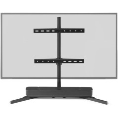 Support TV sur pied pour meuble - Anthracite - Orientable 180° - 32-7
