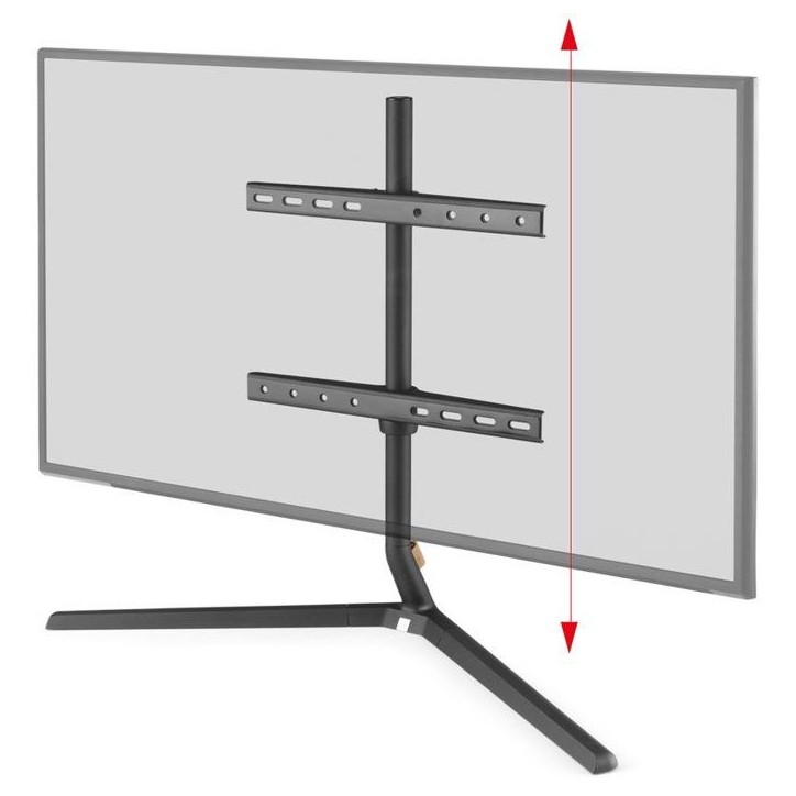 Support TV sur pied pour meuble - Anthracite - Orientable 180° - 32-70'' - VESA 400 max - Support barre de son Support TV sur pied pour meuble - Anthracite - Orientable 180° - 32-70'' - VESA 400 max - Support barre de son