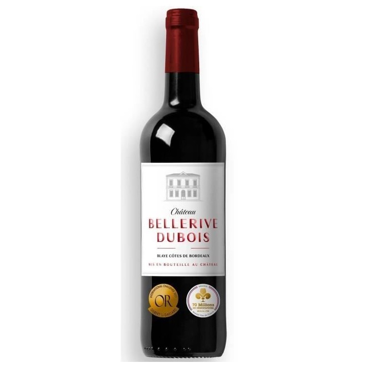 Château Bellerives Dubois 2022 Blaye Côtes de Bordeaux - Vin rouge de Bordeaux