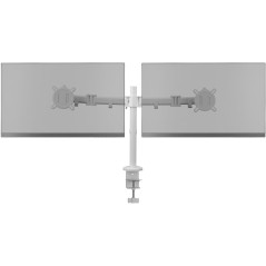 Support moniteur Smart - ONE FOR ALL - Vesa 100 - Double Bras - 13 et 32'' - 8kgs max - Hauteur réglable - Blanc
