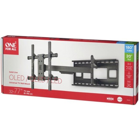 Support TV - Solid Distance murale extreme - Orientable 180° - 32-77'