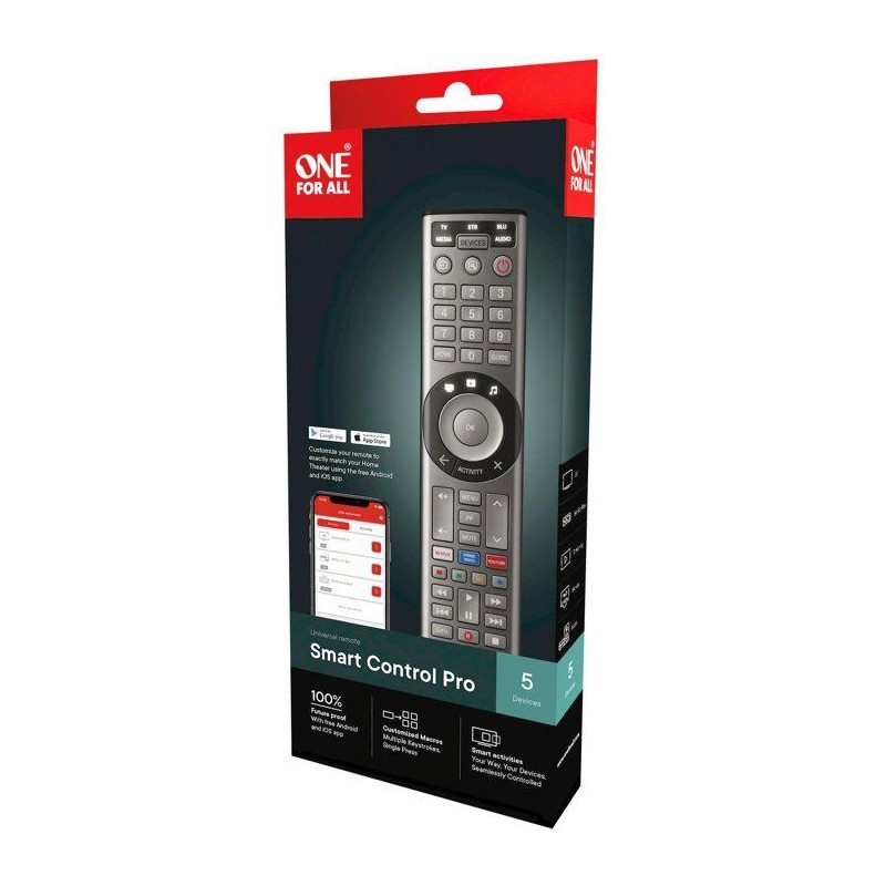Télécommande universelle - Smart Control Pro - 8en1