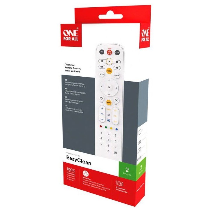 Télécommande universelle - EazyClean - 2en1