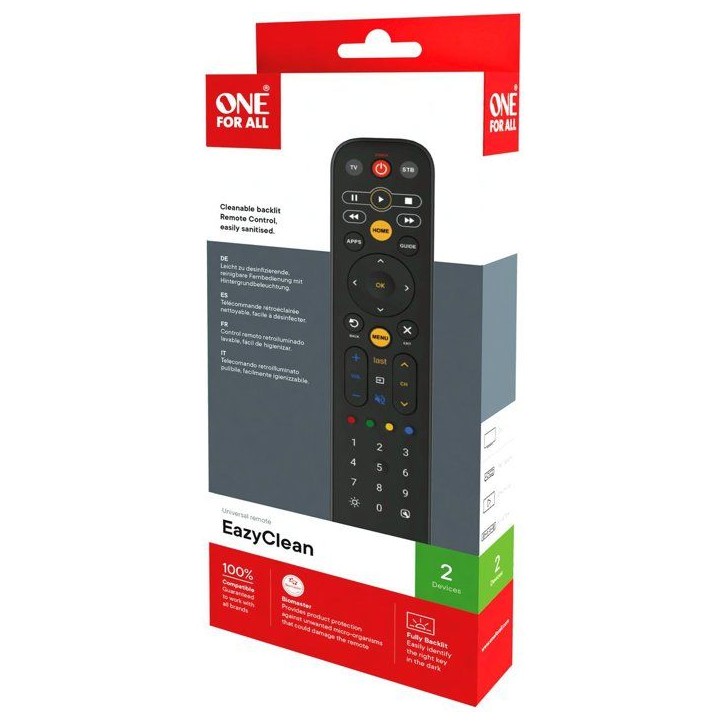 Télécommande universelle - EazyClean - 2en1