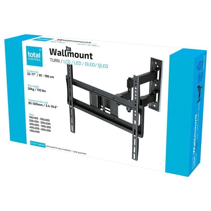 Support TV - Total-Control - 32-77'' - Orientable 180° - VESA 400 max Support TV - Total-Control - 32-77'' - Orientable 180° - VESA 400 max