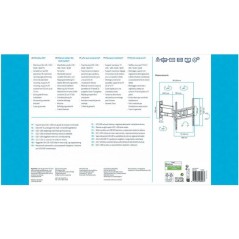 Support TV - Total-Control - 32-77'' - Orientable 180° - VESA 400 max