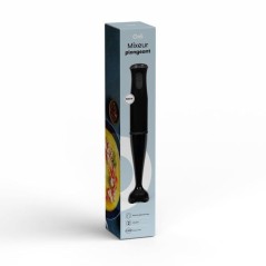 Mixeur plongeant - ONLI - ON1018N - 500 W - 2 lames en acier inoxydabl