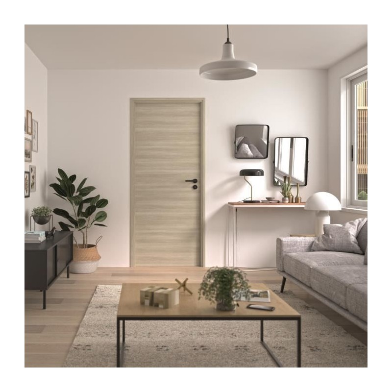 Bloc Porte - OPTIMUM - Revetement Spécial VERONE - H 204 x 73 x 4 cm,