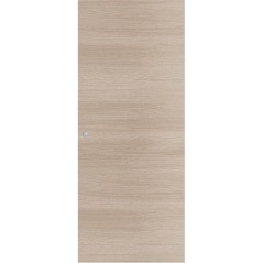 Porte coulissante - Chene blond - H 204 x Ep 3,8 x L 73 cm - Non percée
