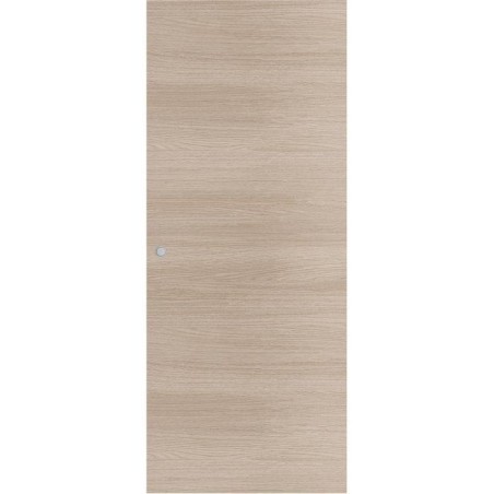 Porte coulissante - Chene blond - H 204 x Ep 3,8 x L 73 cm - Non percée
