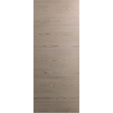 Porte coulissante - Noisette - H 204 x Ep 3,8 x L 83 cm - Non percée