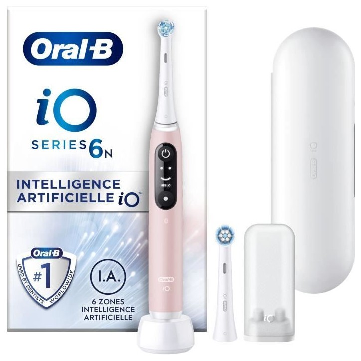 Brosses a dents - ORAL-B - iO6n Series - Pink Sand - Electrique Brosses a dents - ORAL-B - iO6n Series - Pink Sand - Electrique