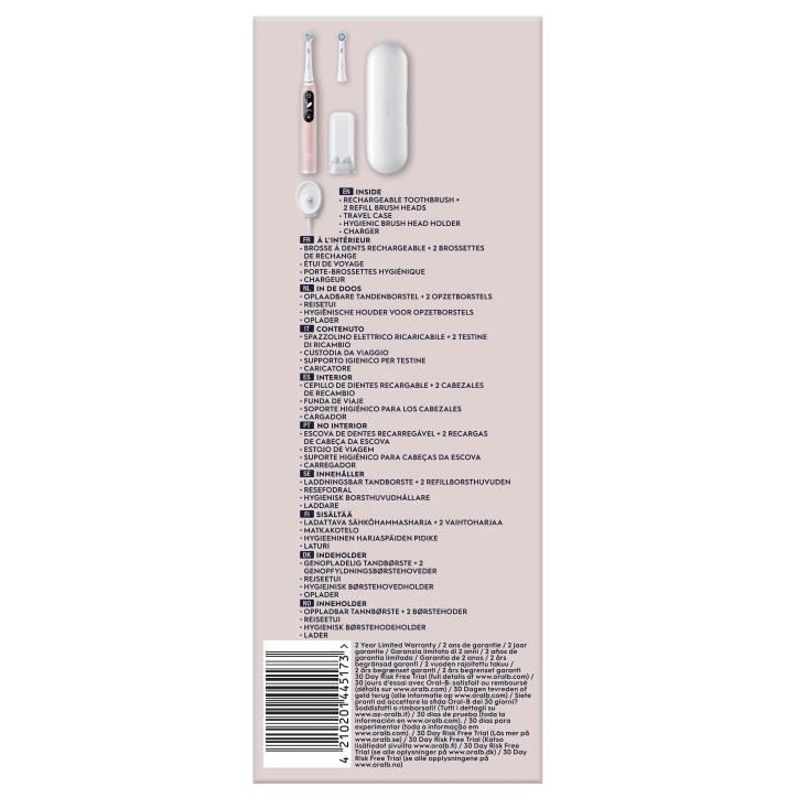 Brosses a dents - ORAL-B - iO6n Series - Pink Sand - Electrique Brosses a dents - ORAL-B - iO6n Series - Pink Sand - Electrique