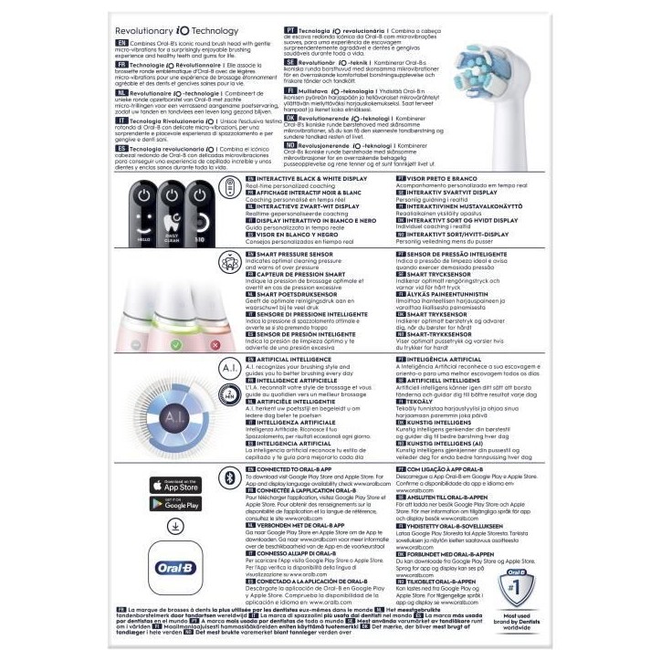Brosses a dents - ORAL-B - iO6n Series - Pink Sand - Electrique Brosses a dents - ORAL-B - iO6n Series - Pink Sand - Electrique