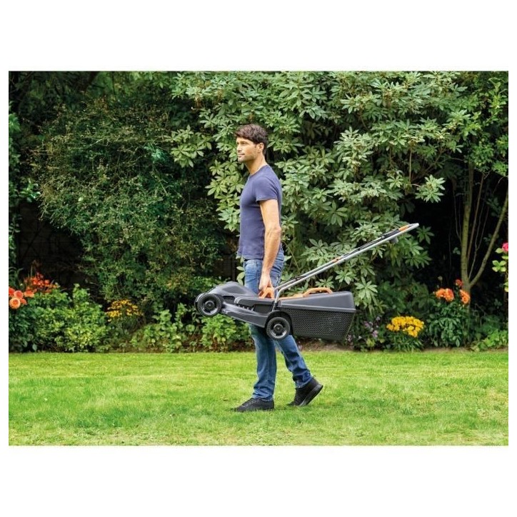 Tondeuse électrique filaire - BLACK&DECKER - BEMW351-QS - 1000W - 32cm de coupe Tondeuse électrique filaire - BLACK&DECKER - BEMW351-QS - 1000W - 32cm de coupe