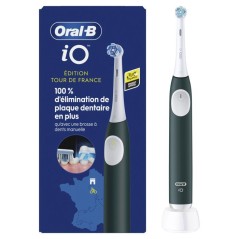 Brosse a dents électrique - ORAL-B - iO2 - licence Tour de France - noir - micro-vibrations - batterie rechargeable