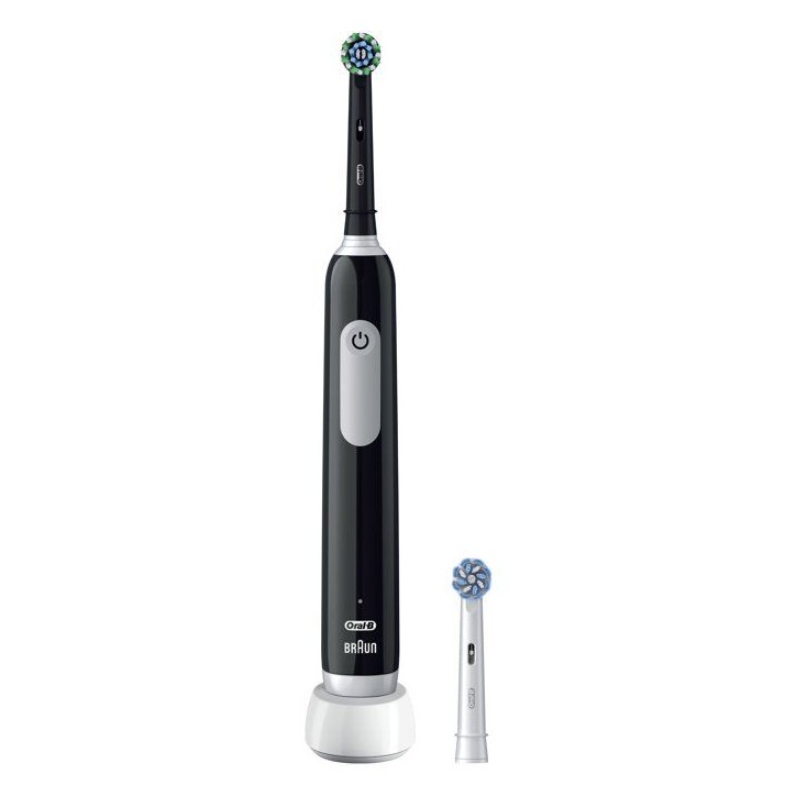 Brosse a dents électrique - ORAL-B - Pro 1 - Noir - Oscillo-rotatif - Rechargeable + 1 Brossette Brosse a dents électrique - ORAL-B - Pro 1 - Noir - Oscillo-rotatif - Rechargeable + 1 Brossette