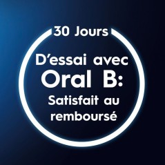 Brosse a dents électrique - ORAL-B - Pro 1 - Noir - Oscillo-rotatif -