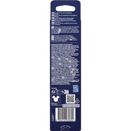 Pack de 3 brossettes Stitch - ORAL-B - iO Kids6+ - Pour enfant - Extra doux - Pour iO2 Kids - Disney - Des 6 ans