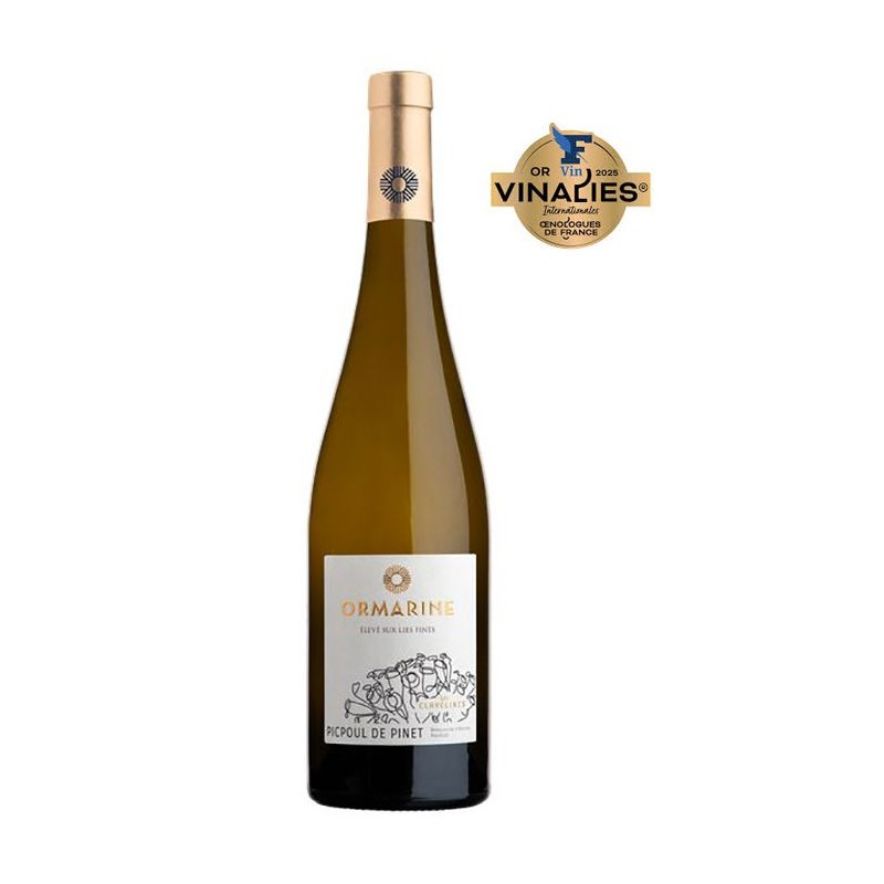 Ormarine 2024 Picpoul de Pinet - Vin blanc de Languedoc