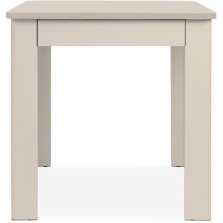 Table a Manger OSLO - Beige - Carré - 4 personnes - 80 x 80 x 77 cm