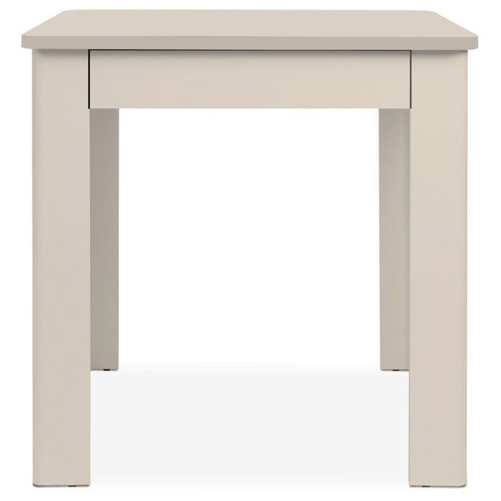 Table a Manger OSLO - Beige - Carré - 4 personnes - 80 x 80 x 77 cm