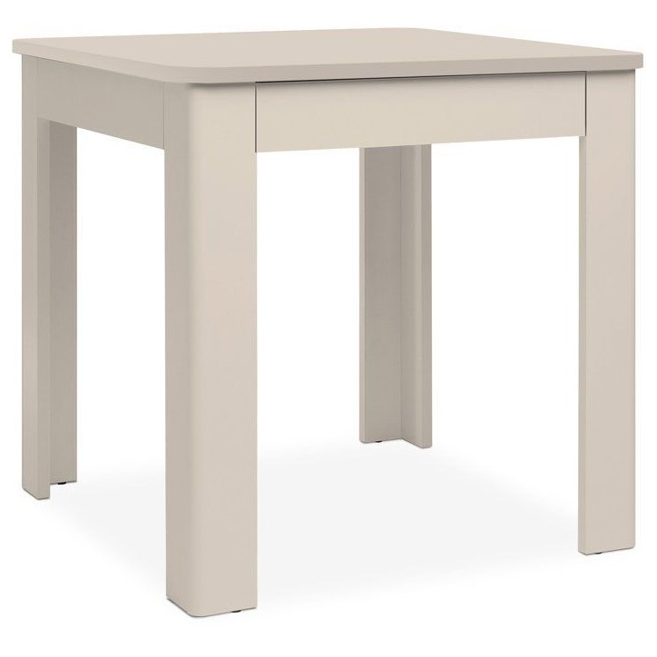 Table a Manger OSLO - Beige - Carré - 4 personnes - 80 x 80 x 77 cm