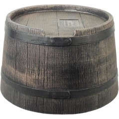 Pied pour récupérateur d'eau en forme de barrique - NATURE - 50 litr