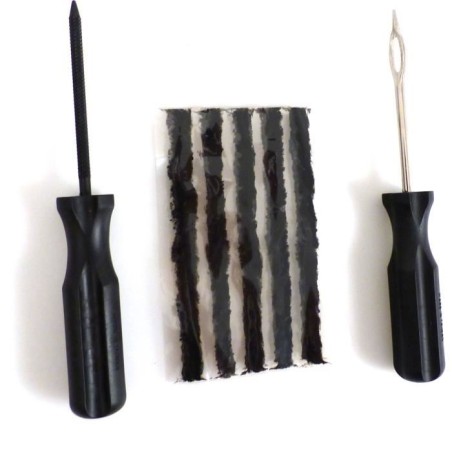 5 Meches & outils réparation pneus tubeless - PRECISION STEEL