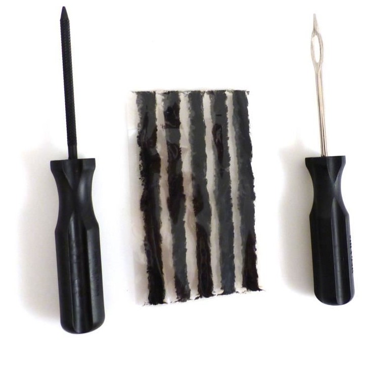 5 Meches & outils réparation pneus tubeless - PRECISION STEEL