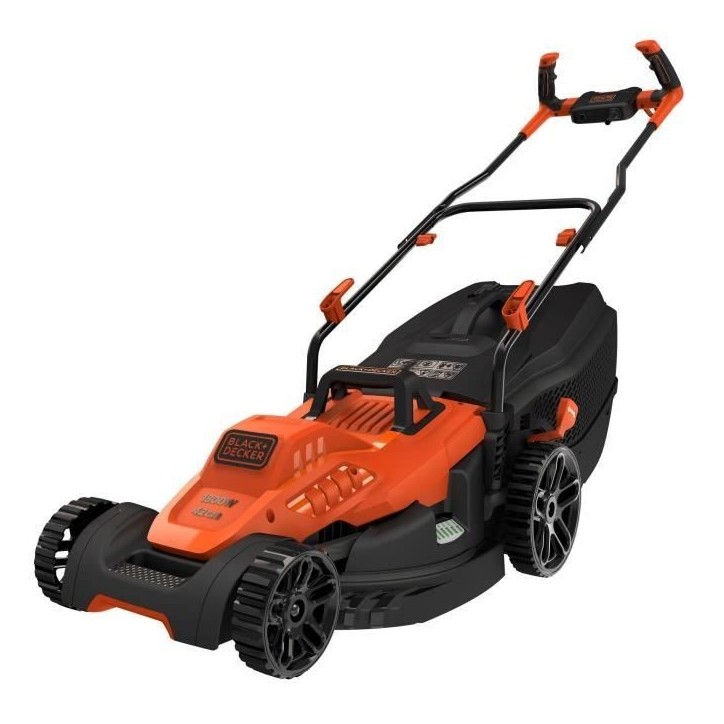 Tondeuse électrique filaire - BLACK+DECKER - BEMW481BH-QS - 1800W - 42cm de coupe