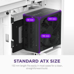 Alimentation PC - NZXT - PA-8G3BB-EU - C850 Gold Core - 80Plus Gold -