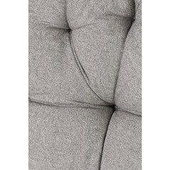 Fauteuil oeuf suspendu - PALAVA - Structure en acier - Tissage en roti