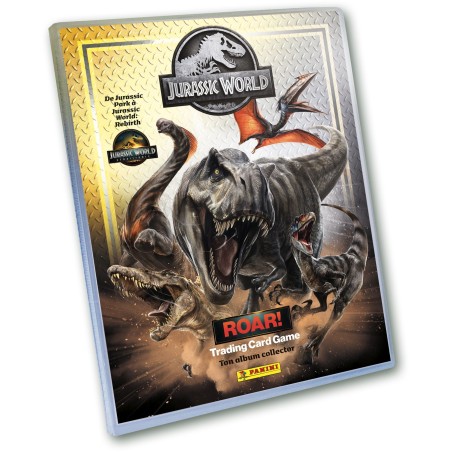 Pack de démarrage - PANINI - JURASSIC WORLD 4 TCG - Album + 2 pochett