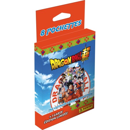 Blister - PANINI - DRAGON BALL SUPER - The ultimate collection - 8 poc
