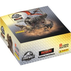 Boîte de 18 pochettes - PANINI - JURASSIC WORLD 4 TCG - 144 cartes +