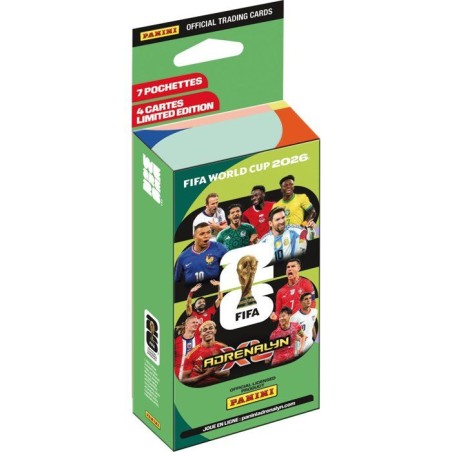 Blister - PANINI - COUPE DU MONDE DE LA FIFA 26TM TCG - 7 pochettes -