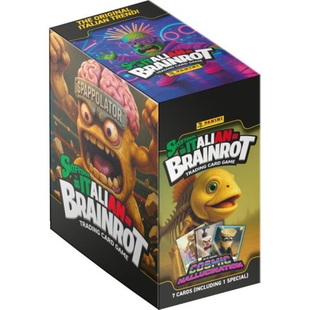 Boîte de 24 pochettes - PANINI - SKIFIDOL ITALIAN BRAINROT TCG 2 sér