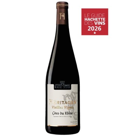 Héritages Vieilles vignes 2025 Côtes du Rhône - Vin rouge de la Val
