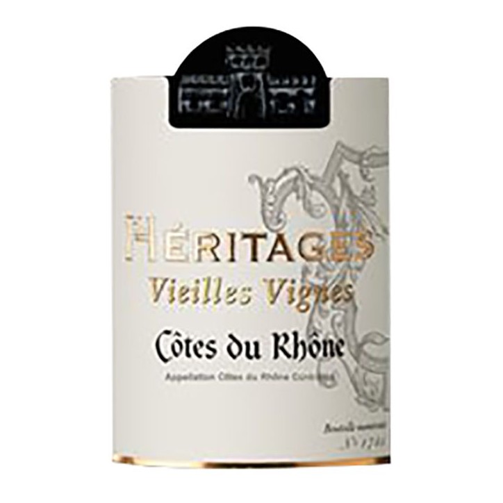 Héritages Vieilles vignes 2025 Côtes du Rhône - Vin rouge de la Vallée du Rhône