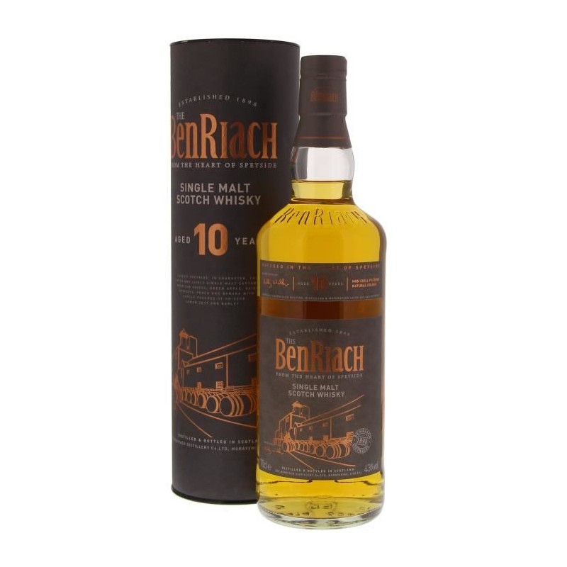 Benriach - 10 ans - Whisky - 43.0% Vol. - 70 cl Benriach - 10 ans - Whisky - 43.0% Vol. - 70 cl