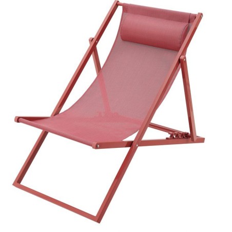 Chilienne PAROS - Structure en acier - L 63 x P 104 x H 85 cm - Terrac
